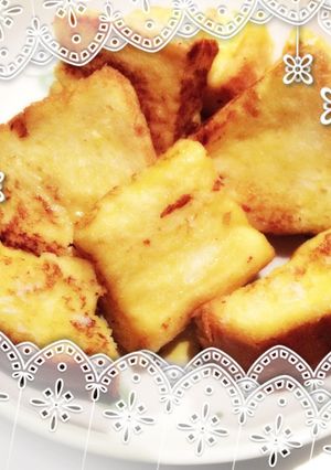 甘めde♡朝食フレンチトースト-レシピのメイン写真