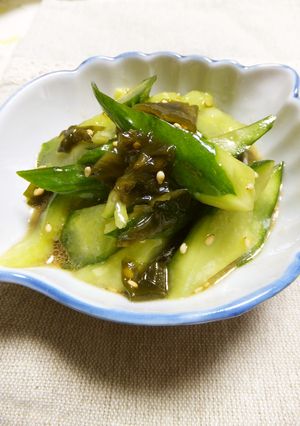 きゅうりとわかめの中華風和え物-レシピのメイン写真