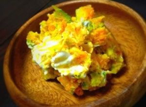10分でカボチャとクリームチーズのサラダ-レシピのメイン写真