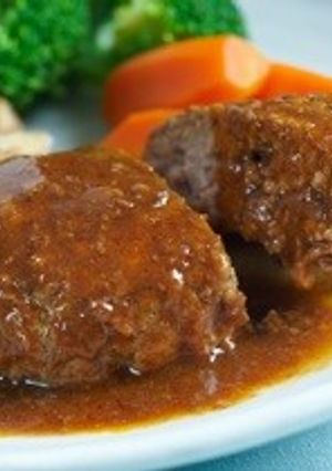 煮込みハンバーグ-レシピのメイン写真