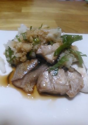 ぶりのしそおろしぽん酢-レシピのメイン写真
