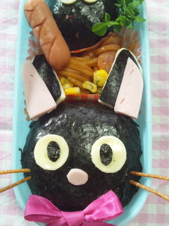 キャラ弁魔女の宅急便のジジ-レシピのメイン写真