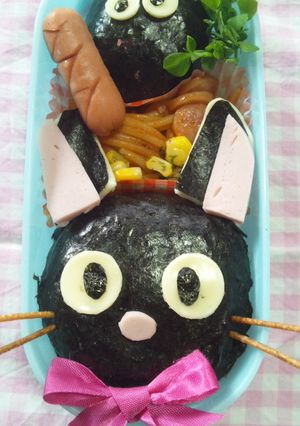 キャラ弁魔女の宅急便のジジ-レシピのメイン写真
