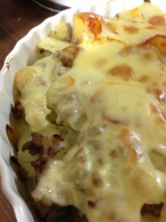 ポテトとミンチのチーズ焼き-レシピのメイン写真