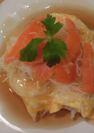 リメイク☆酢飯で和風オムライス-レシピのメイン写真