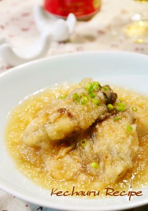はふはふ美味♪牡蠣のみぞれあんかけ-レシピのメイン写真