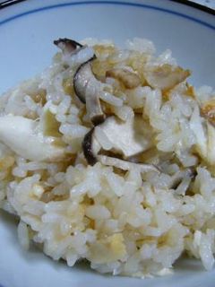 鯛と椎茸の炊き込みごはん-レシピのメイン写真