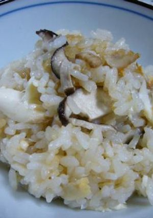 鯛と椎茸の炊き込みごはん-レシピのメイン写真