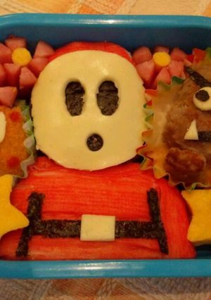 キャラ弁☆マリオキャラ『へイホー』♪-レシピのメイン写真