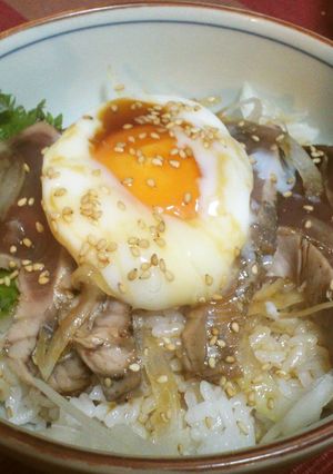 手抜き！！カツオたたき丼-レシピのメイン写真