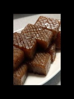 蛇腹こんにゃく-レシピのメイン写真