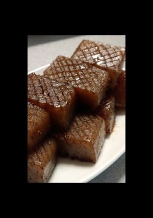 蛇腹こんにゃく-レシピのメイン写真