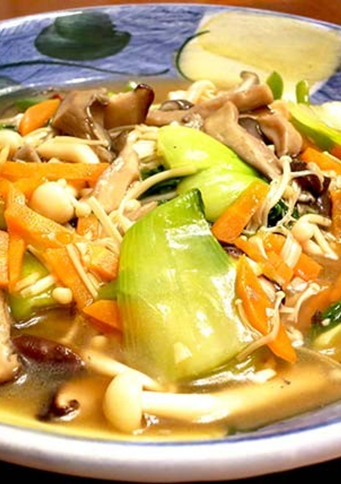 青梗菜ときのこの中華炒め-レシピのメイン写真
