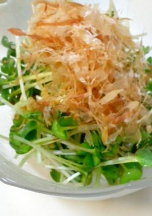 貝割れ大根のおかか和え-レシピのメイン写真