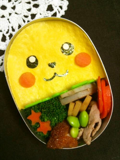 キャラ弁*簡単ピカチュウ-レシピのメイン写真