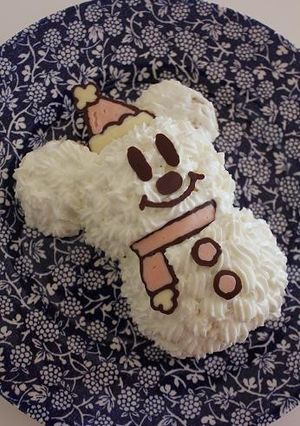 お値段300円未満！ミッキーの３Dケーキ-レシピのメイン写真