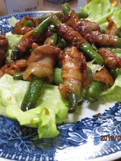 ふぞろいのいんげんの豚肉まき-レシピのメイン写真