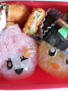 キャラ弁 まめっち&ひめスペっち-レシピのメイン写真
