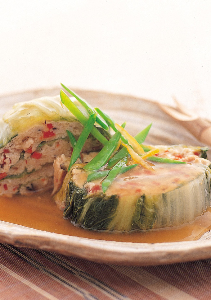 白菜のかさね蒸し煮-レシピのメイン写真