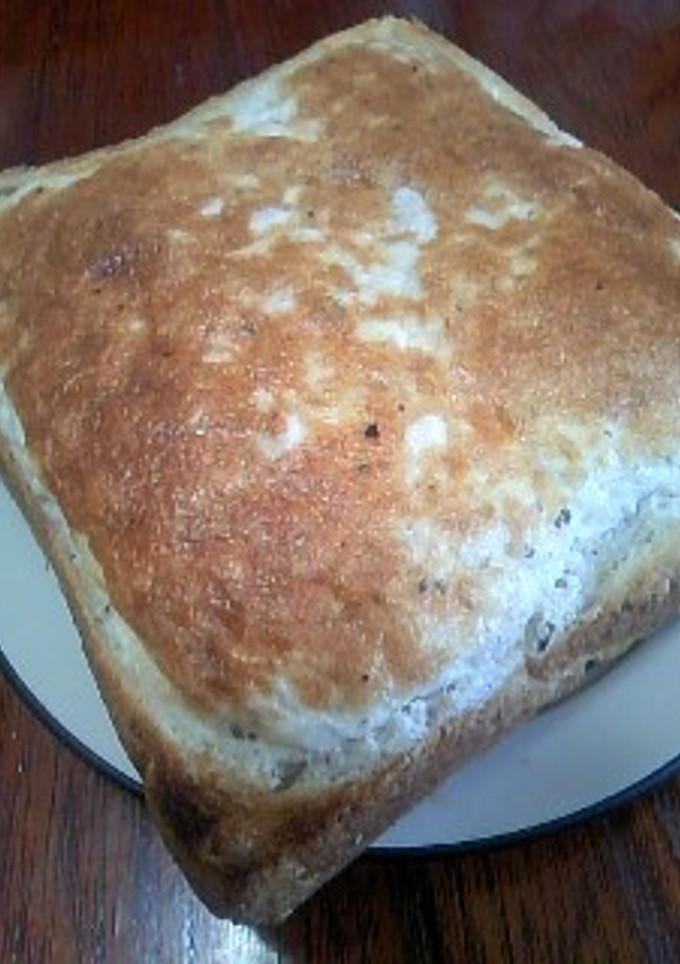 ふわっふわ！ツナと卵白の焼きトースト-レシピのメイン写真