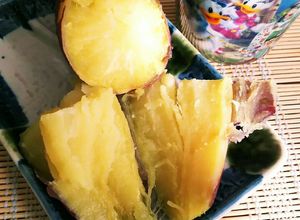 レンジでねっとり♪焼き芋風ふかし芋-レシピのメイン写真