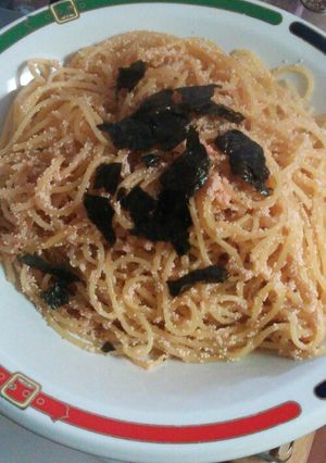 たらこスパゲティ-レシピのメイン写真