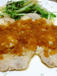 豚の大根おろしソース焼き-レシピのメイン写真