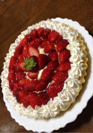 市販のプリンで簡単！いちごタルト♡･*-レシピのメイン写真