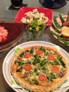 菜の花deキッシュ♡-レシピのメイン写真