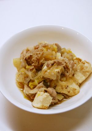 豚肉で♪すき焼き風煮-レシピのメイン写真