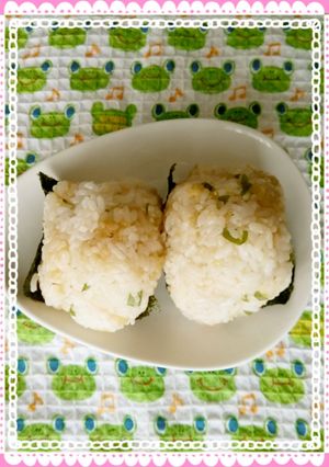 たぬきおにぎり-レシピのメイン写真