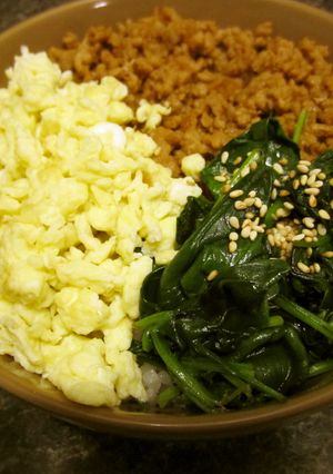 しんぷる☆ありもの３色丼-レシピのメイン写真