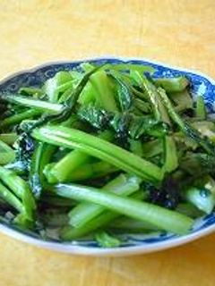 青菜の炒め物 (清炒青菜)-レシピのメイン写真