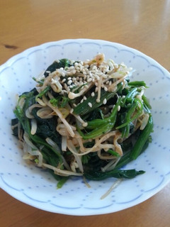 簡単♪美味しい♪ホウレン草のナムル★-レシピのメイン写真