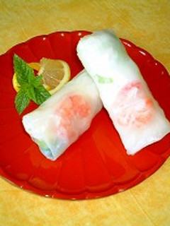 ベトナム風生春巻き-レシピのメイン写真