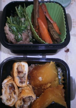 お弁当に♡水菜の牛肉巻き-レシピのメイン写真