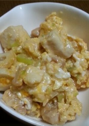 ばぁちゃん直伝!!うちの豆腐炒り-レシピのメイン写真