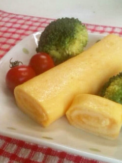 半熟たまごやきの巻き方！(邪道ですが…)-レシピのメイン写真