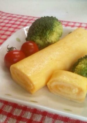 半熟たまごやきの巻き方！(邪道ですが…)-レシピのメイン写真
