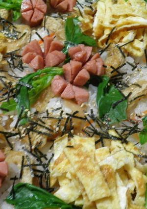 ひな祭りのちらし寿司-レシピのメイン写真