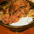 麺つゆを使って簡単!我が家の牛丼
