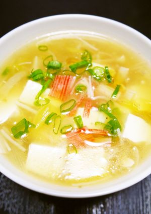 豆腐とカニかまの具だくさん中華スープ-レシピのメイン写真