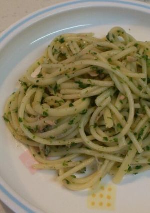 青じそとツナの和風パスタ-レシピのメイン写真