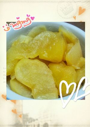 りんごの蜂蜜煮-レシピのメイン写真