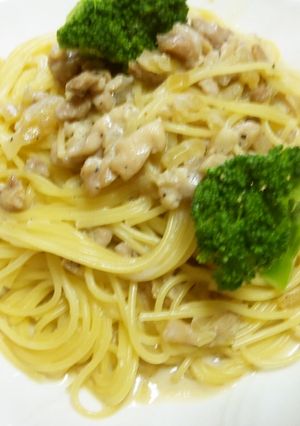 豆乳のヘルシークリームパスタ-レシピのメイン写真