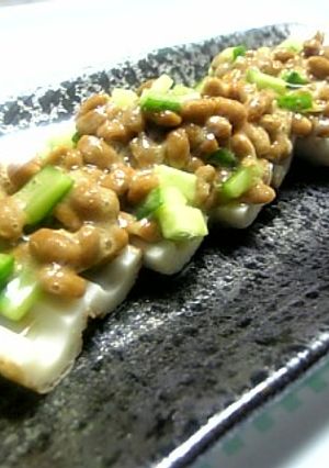 納豆ちくわ-レシピのメイン写真