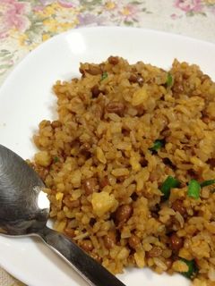 納豆チャーハン-レシピのメイン写真