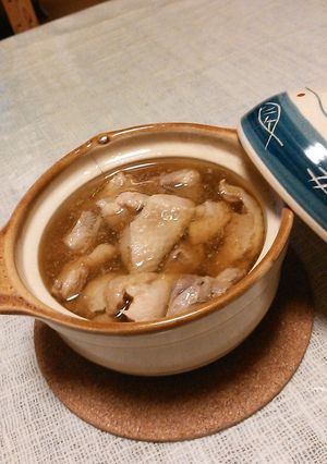 ラーメン液体スープで鶏炊いてみた～♪-レシピのメイン写真