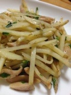じゃがいも細切り炒め-レシピのメイン写真