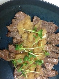 さっぱりステーキ☆大根おろしソース☆-レシピのメイン写真